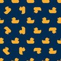 seamless duck pattern Royalty Free Stock Photo