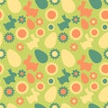 Seamless easter pattern