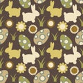 Seamless easter pattern