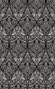 Seamless eastern floral pattern,