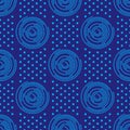 Seamless African Shweshwe Pattern Design for Fabric and Textiles