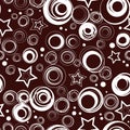 Seamless elegance pattern. Royalty Free Stock Photo