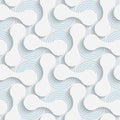 Seamless Elegant Pattern. Abstract Three-dimensional Background