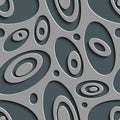 Seamless Ellipse Pattern Royalty Free Stock Photo