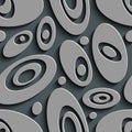 Seamless Ellipse Pattern Royalty Free Stock Photo