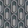 Seamless Ellipse Pattern Royalty Free Stock Photo