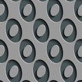 Seamless Ellipse Pattern Royalty Free Stock Photo