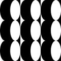 Seamless Ellipse Pattern Royalty Free Stock Photo