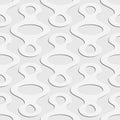 Seamless Ellipse Pattern Royalty Free Stock Photo
