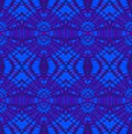 Seamless ellipses pattern blue purple Royalty Free Stock Photo