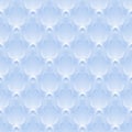 Seamless ellipses pattern blue white blur