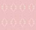 Seamless ellipses pattern in pink shades