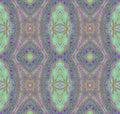 Seamless ellipses pattern purple blue green vertically