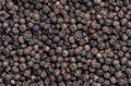 Seamless endless pattern of black pepper corn Royalty Free Stock Photo