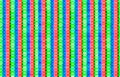 Seamless endless pattern of RGB led diode display panel Royalty Free Stock Photo