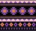 Seamless ethnic aztec pattern design.