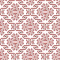 Seamless ethnic embroidery pattern