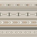 Seamless ethnic folk ornamental pattern .