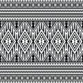 seamless ethnic pattern design.ethnic oriental ikat pattern traditional Design. Royalty Free Stock Photo