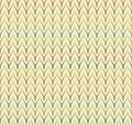 Seamless ethnic textile seamless vector pattern. Geometric thin zig zag native print. Folk mexican ornament. Ancient african style Royalty Free Stock Photo