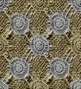 Seamless ethnic texture background