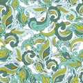 Seamless etno pattern. Royalty Free Stock Photo