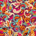 Seamless etno pattern. Vector. Royalty Free Stock Photo