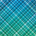 Seamless fabric canvas texture abstract background consistency in colors and gradation in the depth of turquoise Royalty Free Stock Photo