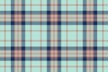 Seamless fabric textile. Tartan background pattern. Check vector plaid texture Royalty Free Stock Photo
