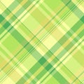 Seamless fabric vector of plaid pattern background with a check texture tartan textile