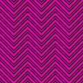 Seamless fashion zigzag pattern. Zigzag color lines. Colorful chevron pattern. Pink and black colors.