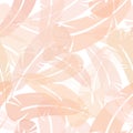 Seamless Feather Pattern