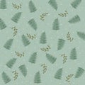 Seamless Fern Pattern