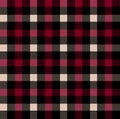 Seamless Firebrick Gingham Pattern, Colored Plaids Suitable for Fashion Textile Prints.