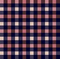 Seamless Firebrick Gingham Pattern, Colored Plaids Suitable for Fashion Textile Prints.