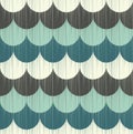 Seamless fish scale wallpaper pattern Royalty Free Stock Photo