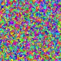 Seamless flecked abstract rainbow texture