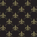 Seamless Fleur De Lis Pattern