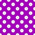 Seamless floral abstract pattern of repeating geometric shapes with texture, design for textile surface decor, fabric cover cover Royalty Free Stock Photo