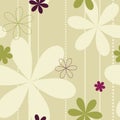 Seamless floral background