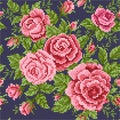 Seamless floral background