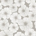 Seamless floral background Royalty Free Stock Photo