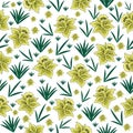 Seamless floral background