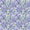 Seamless floral decorative pattern