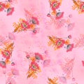 Seamless floral flower all over pattern with negative