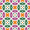 Seamless floral islamic ornament