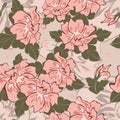 Seamless floral pattern Royalty Free Stock Photo