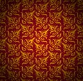 Seamless floral pattern background. Damask luxury royal style wallpaper