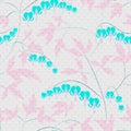 Seamless floral pattern background flowers ornament