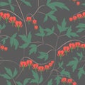 Seamless floral pattern background flowers ornament wallpaper